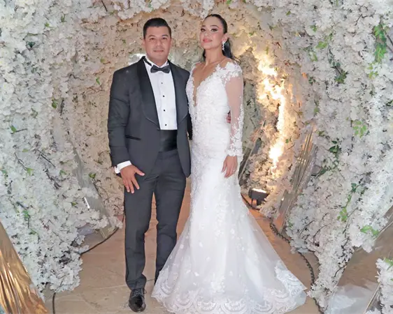 Marcelo y Paola, felices Marcelo y Paola, felices