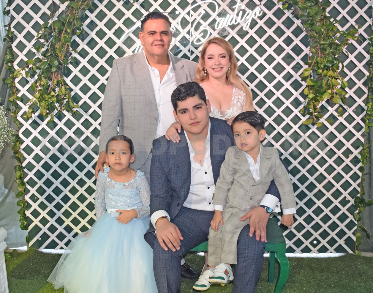 Jorge Hernán fue bautizado