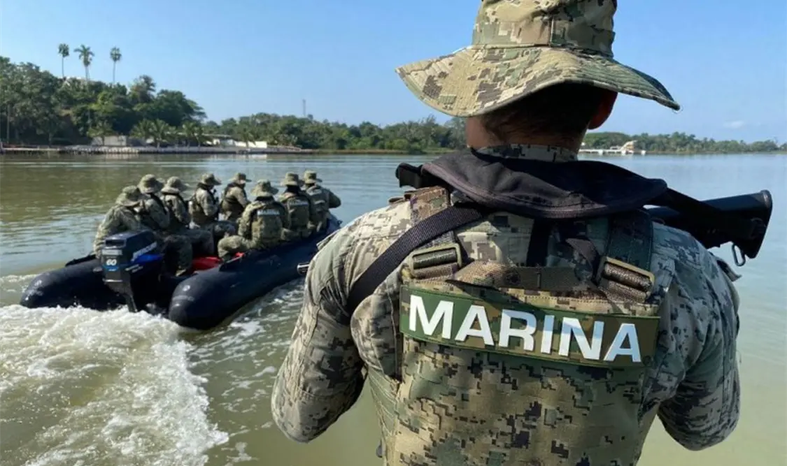 Marina realiza búsqueda y rescate marítimo