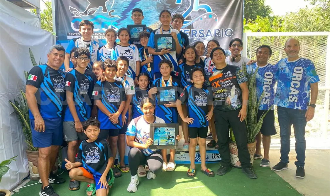Orcas de Chiapas celebró en grande su 25º aniversario, pues el título se quedó en casa. Cortesía
