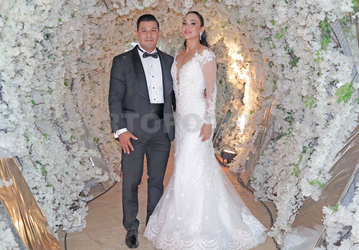 Marcelo y Paola, felices