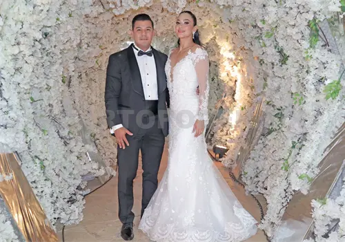 Marcelo y Paola, felices Marcelo y Paola, felices