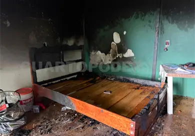 Incendio en el barrio Cuxtitali por cortocircuito Incendio en el barrio Cuxtitali por cortocircuito