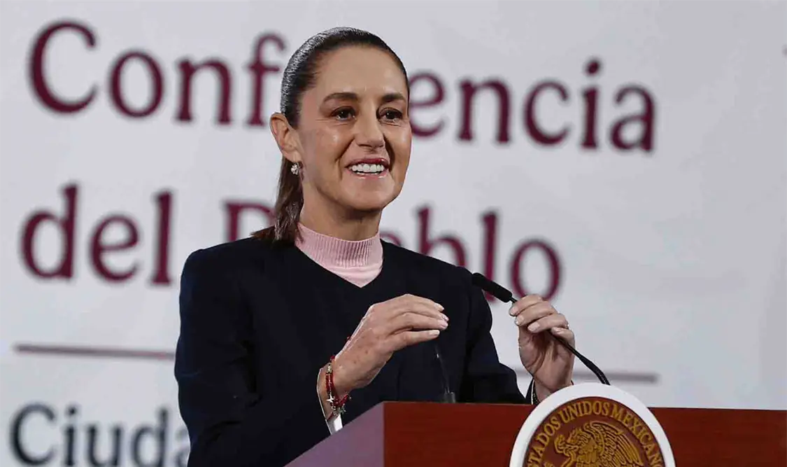 La presidenta recordó que el país ha mantenido una relación de respeto y cooperación con el gobierno de Estados Unidos. Cortesía