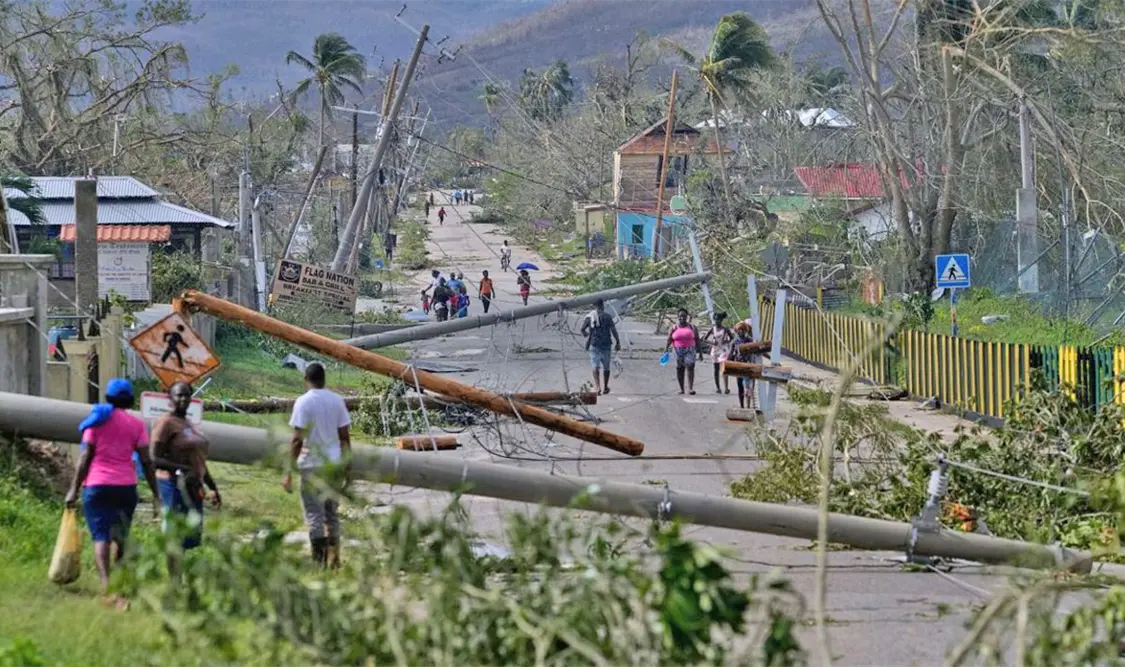 Haití ha reportado al menos 20 muertos, la mitad de ellos niños. Cortesía