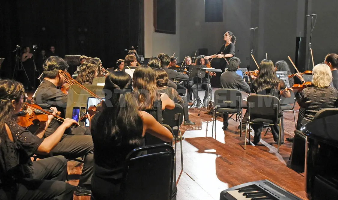 Aspecto del concierto de aniversario de la Facultad de Música. Guillermo Ramos / CP