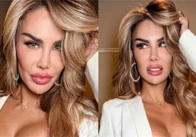 Ninel cambia el color de sus ojos Ninel cambia el color de sus ojos