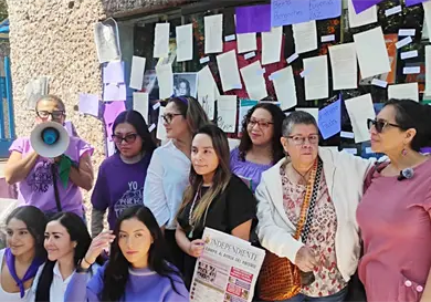 Mujeres quieren fuera a Taibo Mujeres quieren fuera a Taibo