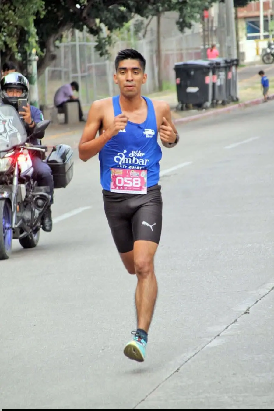 El corredor ha logrado llamar la atención gracias al buen nivel demostrado en las competencias. Cortesía