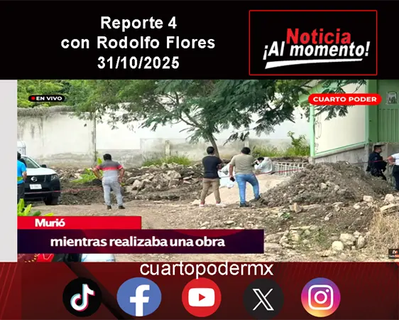 REPORTE4 | 31 10 2025 con Rodolfo Flores REPORTE4 | 31 10 2025 con Rodolfo Flores