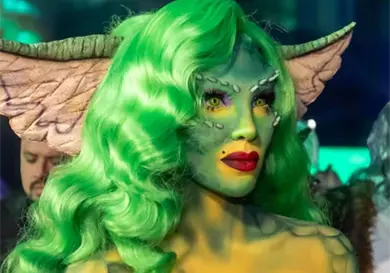 Belinda se disfraza de Greta Gremlin Belinda se disfraza de Greta Gremlin