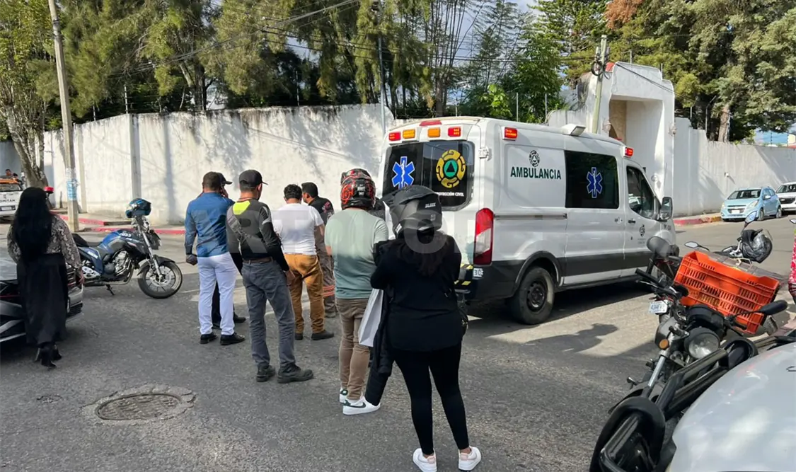 Uno resultó con una lesión en el cuello y el otro en una pierna. Juan Orel / CP