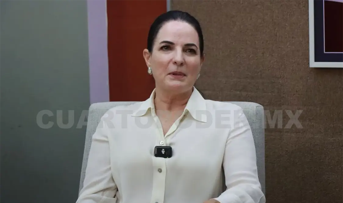 María Mandiola Totoricagüena destaca el rescate de barrios y la siembra de productos en los ejidos. Diego Pérez/CP