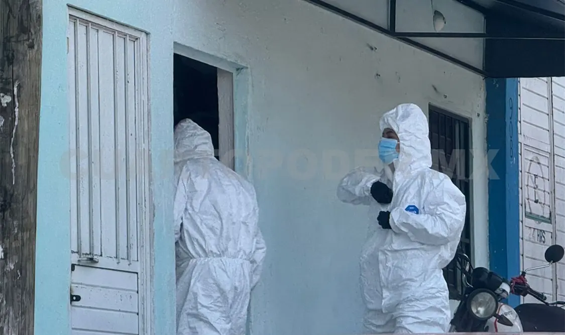 Servicios Periciales se encargó de retirar los restos a la morgue. Ulises Villalobos / CP