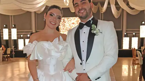 Una noche mágica para Diego y Lorena