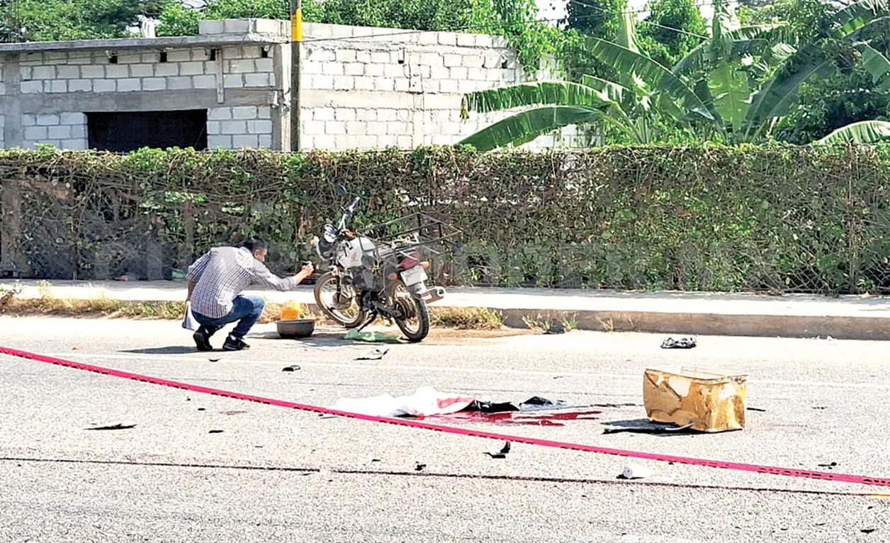 Quiso ganarle el paso a patrulla y perdió la vida
