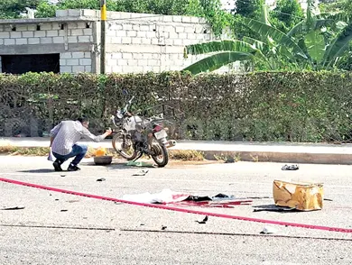 Quiso ganarle el paso a patrulla y perdió la vida