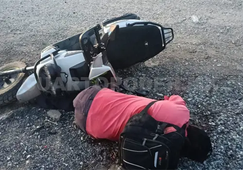 Lo hallan ejecutado en tramo carretero