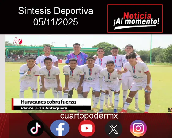 Síntesis Deportiva 05 11 2025 Síntesis Deportiva 05 11 2025