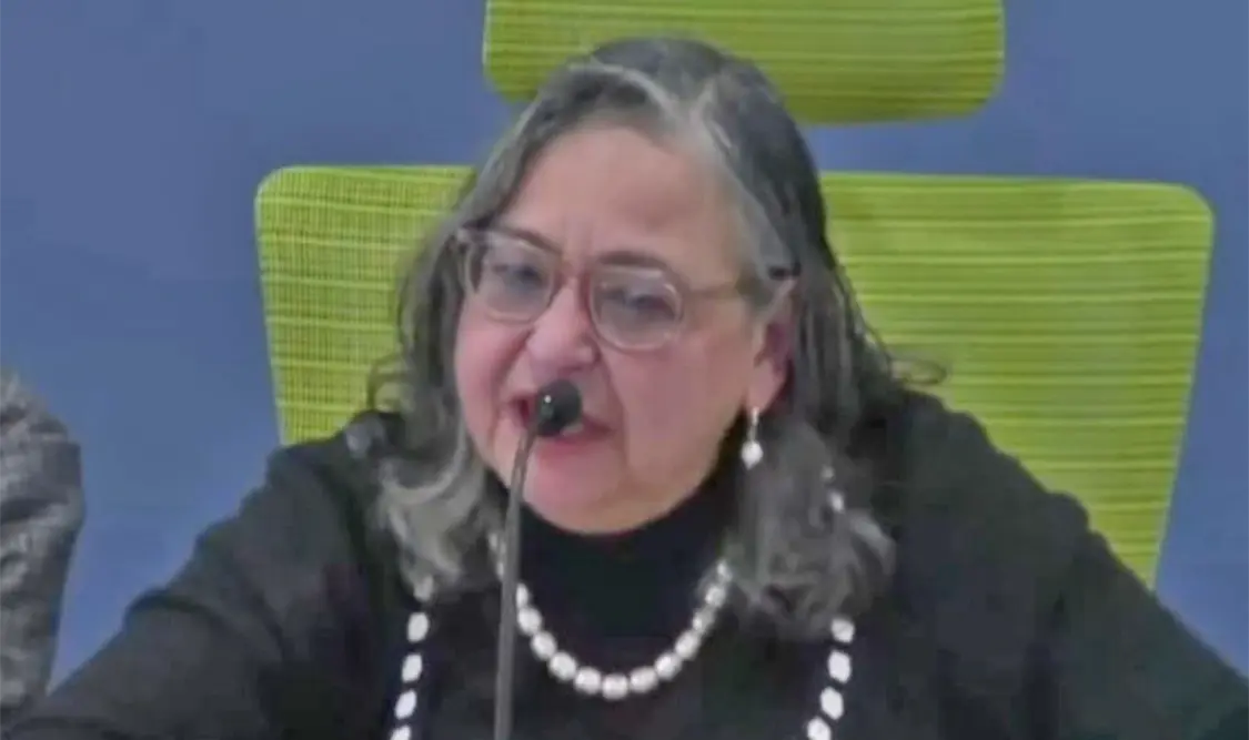 La ministra en retiro aparece tras el cambio que sufrió la Suprema Corte. Cortesía