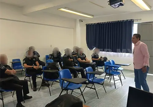 Capacitan a la Guardia Estatal sobre procesos reeducativos Capacitan a la Guardia Estatal sobre procesos reeducativos