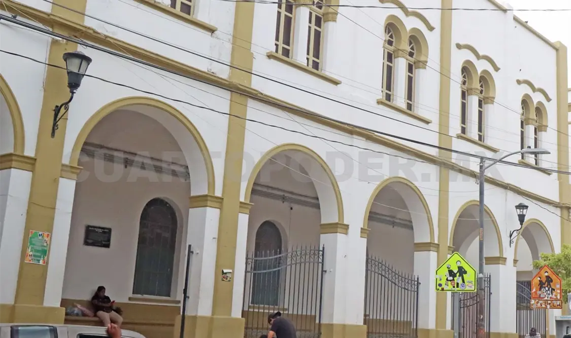 La escuela conserva su estructura y fachada representativas. Diego Pérez / CP