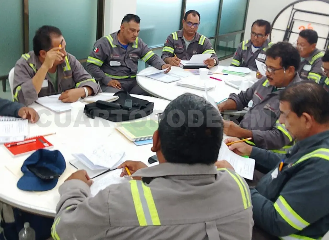 Ferrocarrileros reciben capacitación en Tonalá