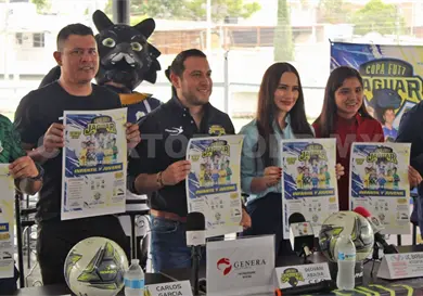 Presentan la Copa Fut 7 Jaguar 2025