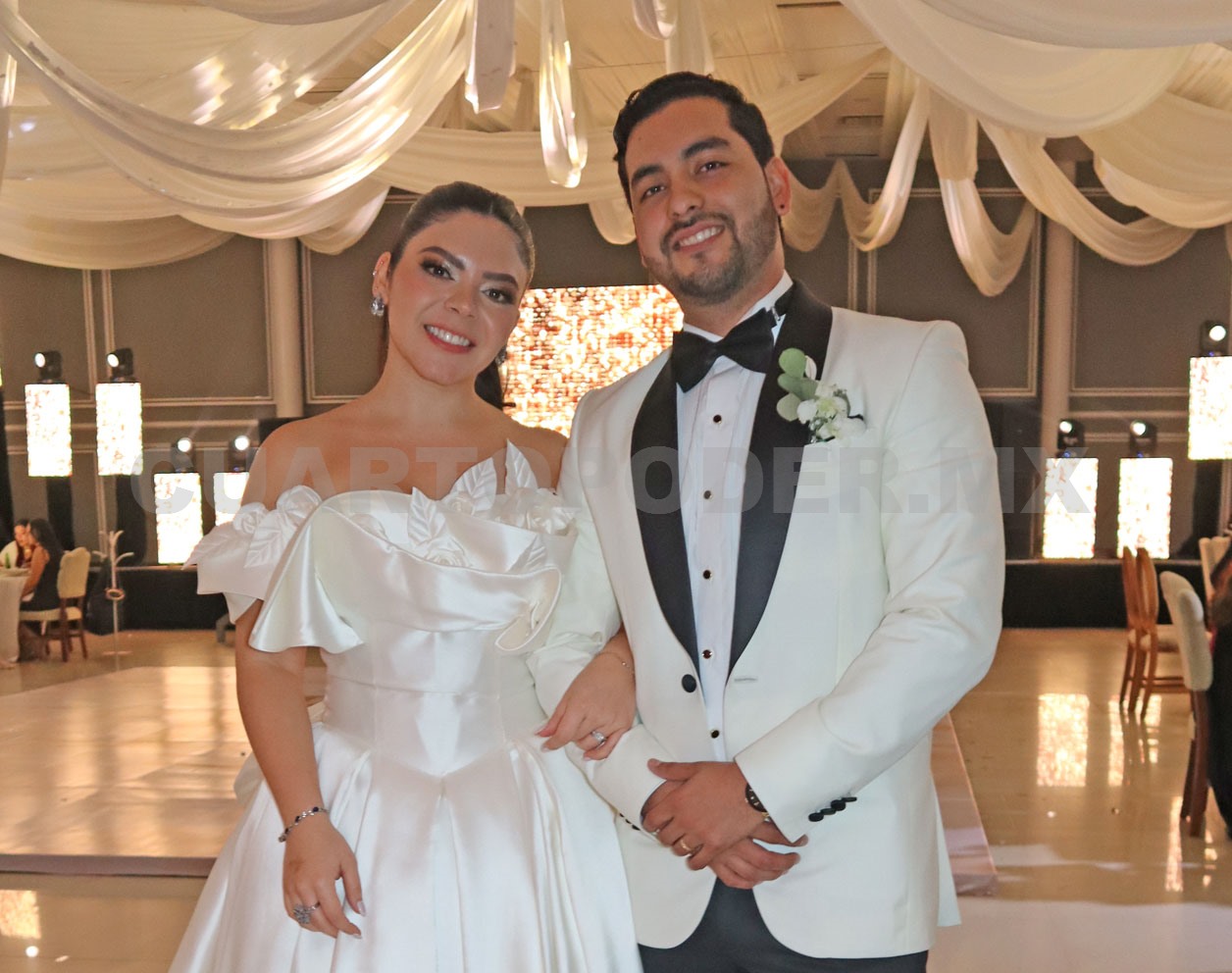 Una noche mágica para Diego y Lorena