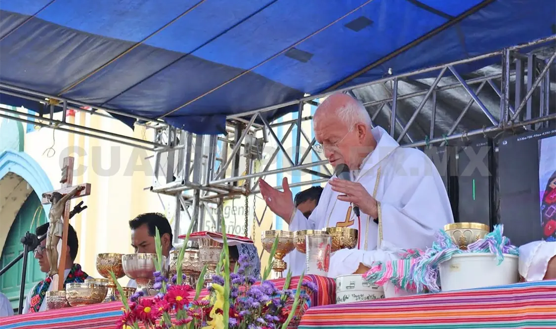 Rodrigo Aguilar Martínez, obispo de la Diócesis de San Cristóbal. Manuel Martínez / CP