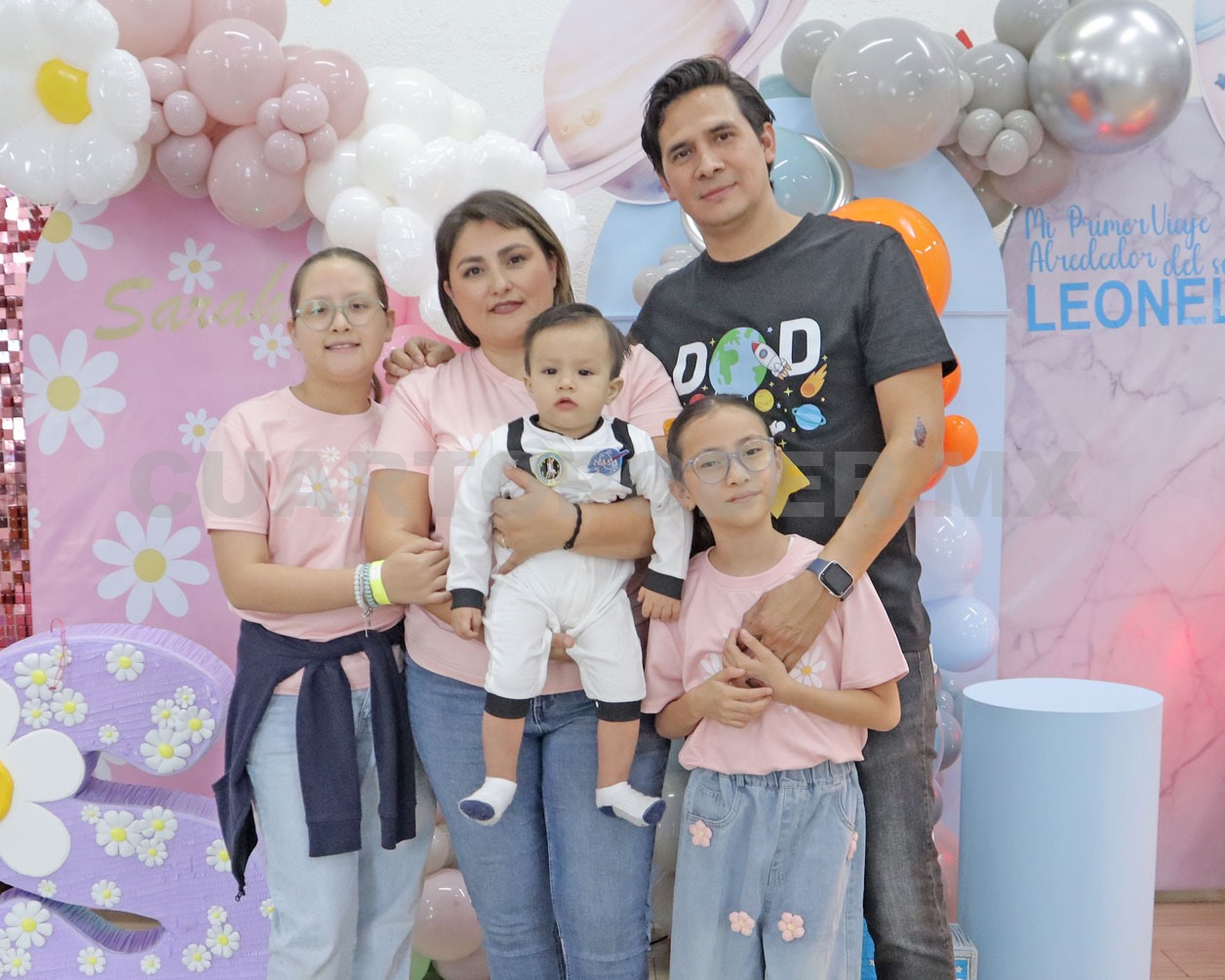 Leonel y Sara comparten cumpleaños