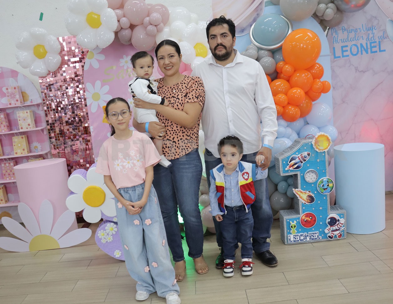 Leonel y Sara comparten cumpleaños