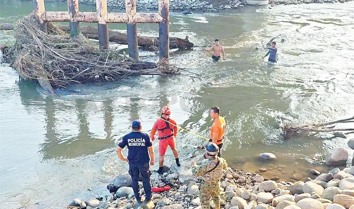 Fueron varias horas desde que tuvo el percance hasta que pudieron encontrar y rescatar el cuerpo. Víctor Sánchez / CP