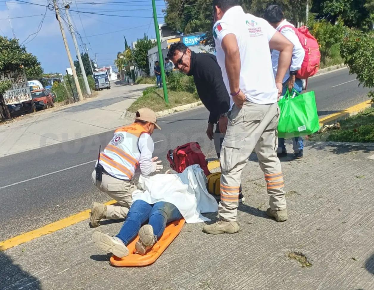 Dos mujeres malheridas tras accidente en moto