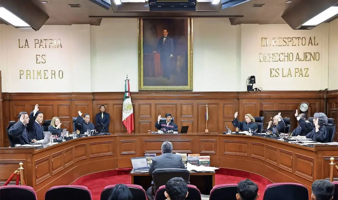 “Batean” proyecto del ministro presidente de la Corte, Hugo Aguilar Ortiz. Cortesía