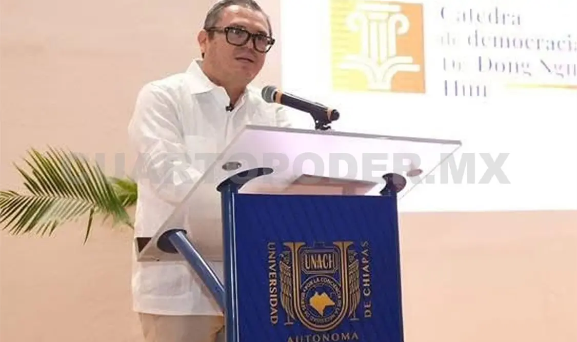 El rector de la Benemérita dio la bienvenida al congreso. Cortesía