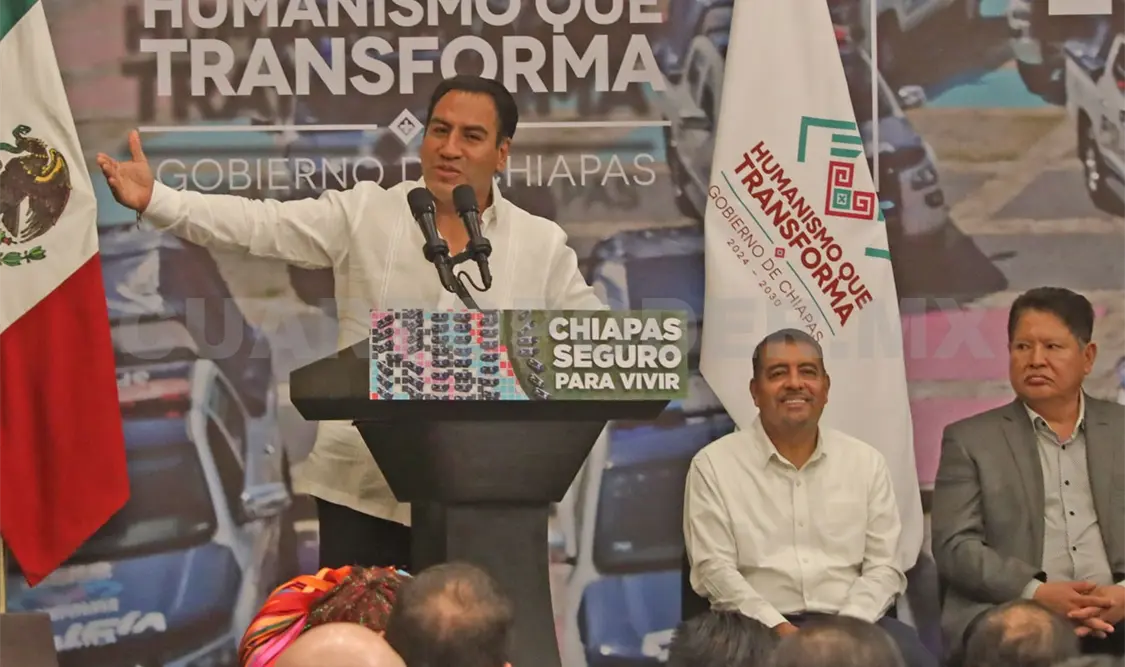 El mandatario estatal dijo que para 2026 se blindarán las fronteras. Carlos López / CP