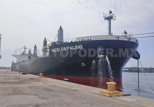 Llegan otras 40 mil toneladas de balastro