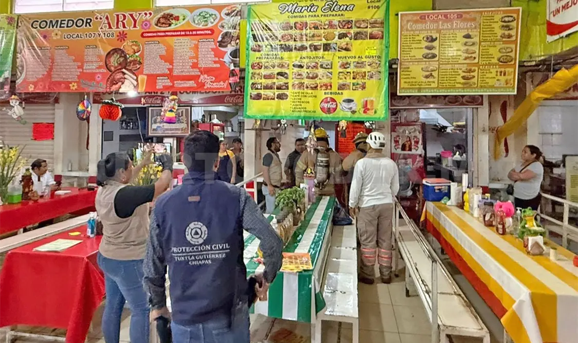 Un desconocido se acercó al local y los amenazó, después arrojó una sustancia con un olor similar al cloro. Ulises Villalobos / CP