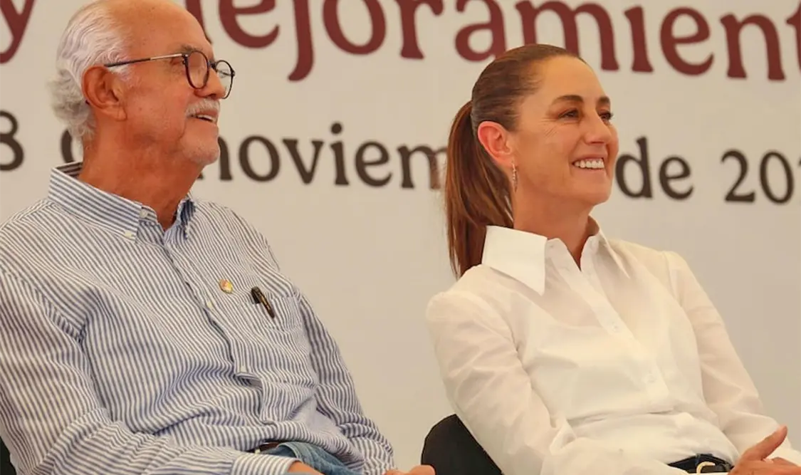 Miguel Ángel Navarro defiende a la presidenta de la embestida de grupos minoritarios. Cortesía