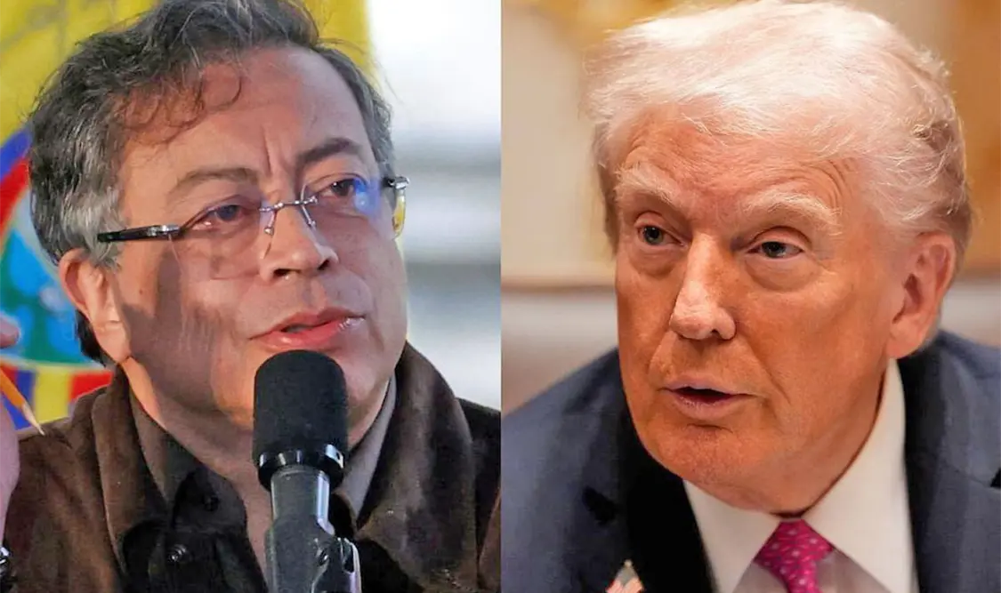 Se están metiendo con la patria de Bolívar, reviró Petro a los ataques de Trump. Cortesía