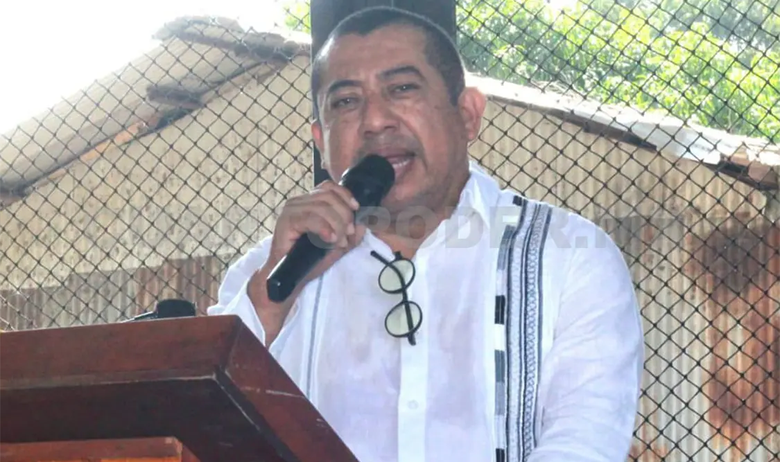 Fredy Escobar Sánchez presentó su primer informe de labores legislativas. Rafael Victorio / CP