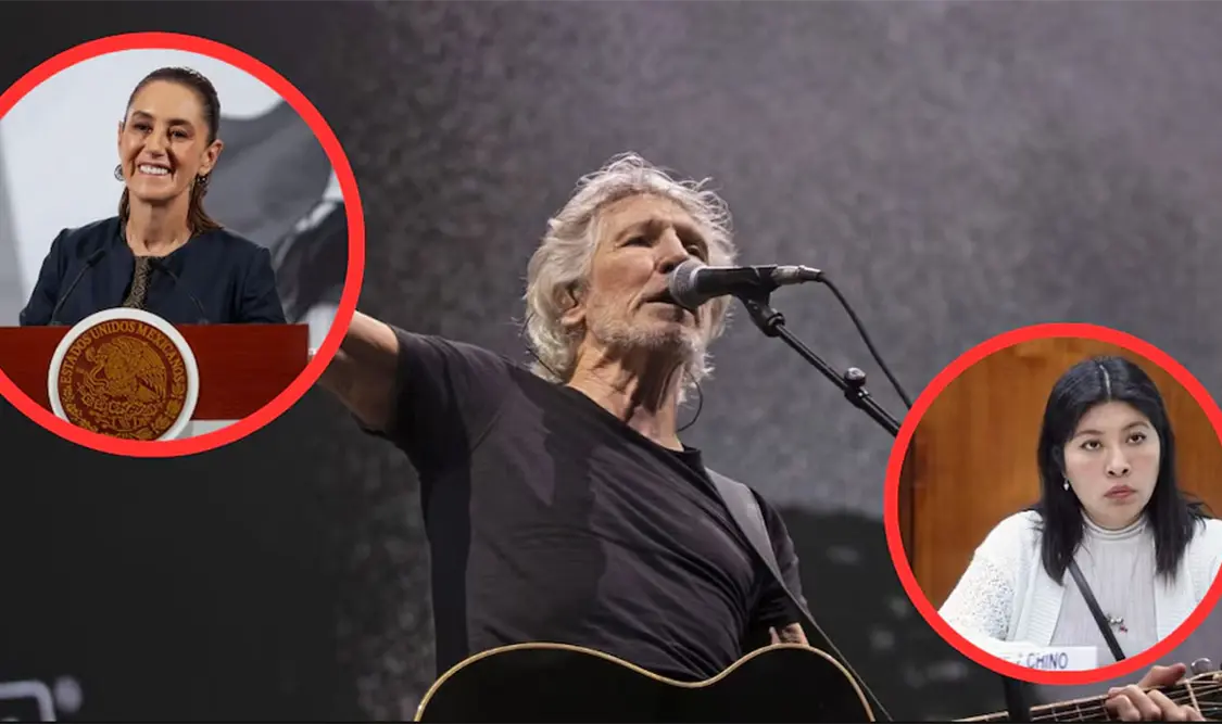 Waters admira a la presidenta Sheinbaum