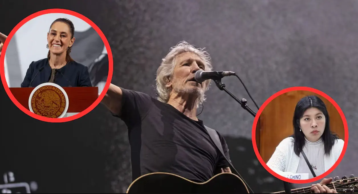 Waters admira a la presidenta Sheinbaum