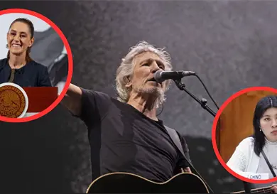 Waters admira a la presidenta Sheinbaum Waters admira a la presidenta Sheinbaum