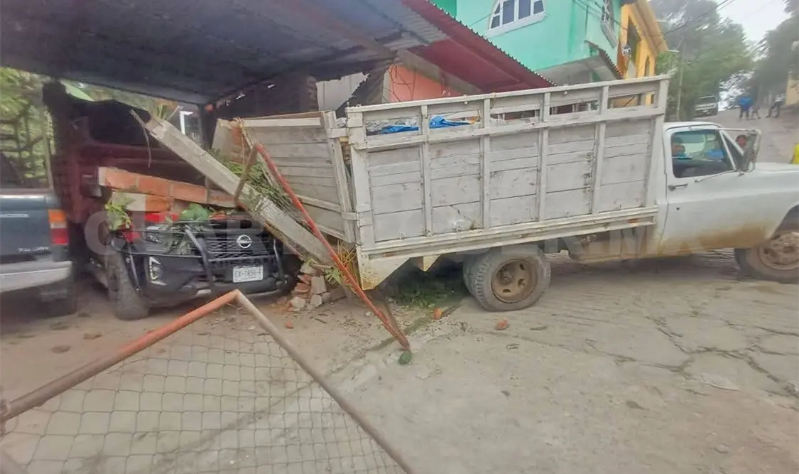 No hubo lesionados, pero los daños materiales fueron considerables. Cortesía