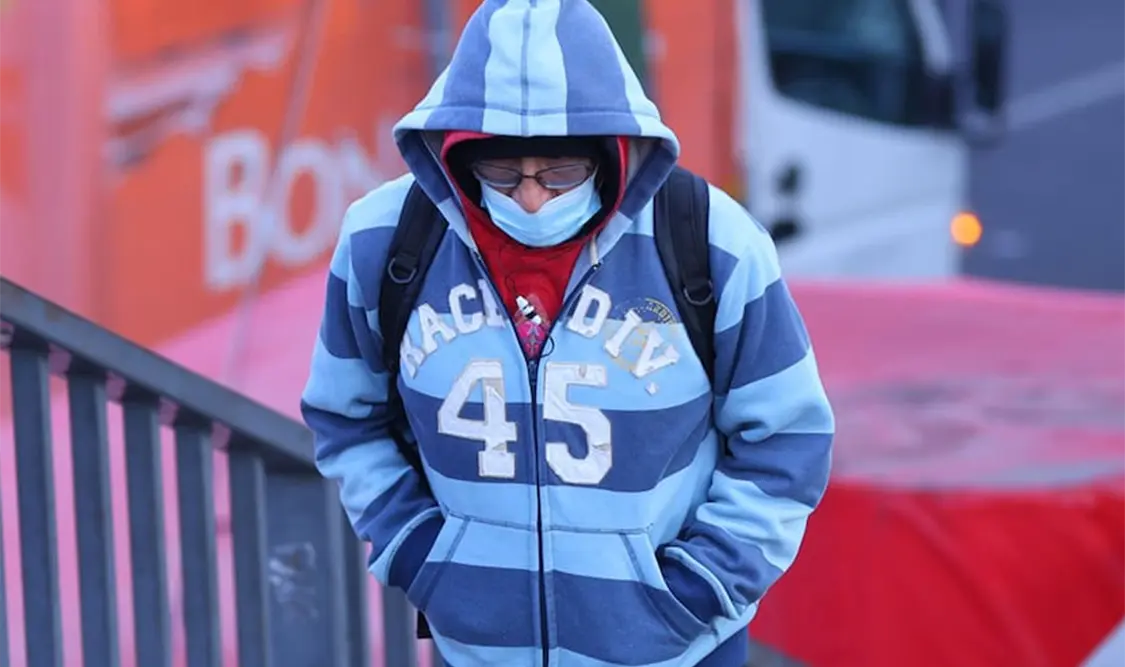 El descenso en el termómetro también trae lluvias y alerta. El Universal 