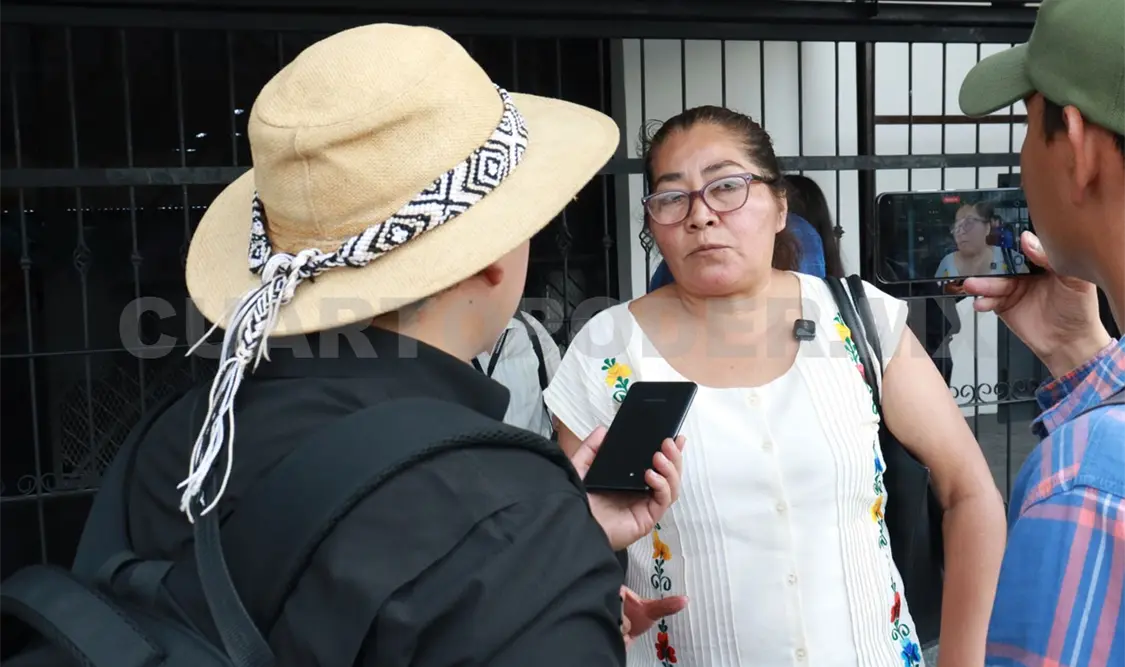 La directora del Frayba fue contundente al señalar que el primer paso para abordar la problemática es su reconocimiento oficial. Diego Pérez / CP 