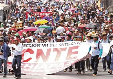 CNTE alista paro nacional de 48 horas en el país CNTE alista paro nacional de 48 horas en el país