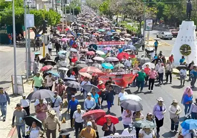 Magisterio tomará el aeropuerto y la Torre Chiapas